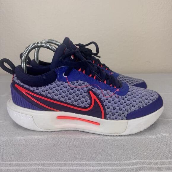 Nike Zoom Court Pro Tennis Shoes Lapis Midnight Navy Bright Crimson M 6/W 7.5 main image 8